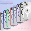Magnetic Case Compatible with MagSafe for iPhone 14/13,Transparent PC+TPU Phone Back Cover
