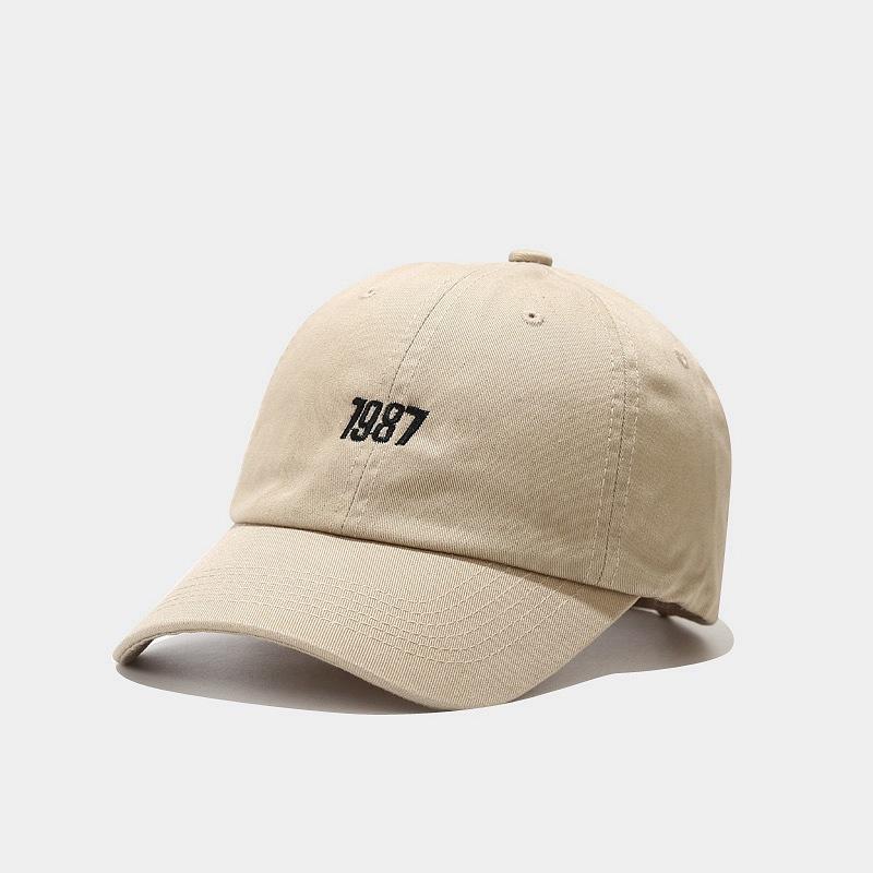 Ins Baseball Cap Women's Autumn Fashion Soft Top Curved Brim Hat Embroidery Cap Men's Casual Hat Tide