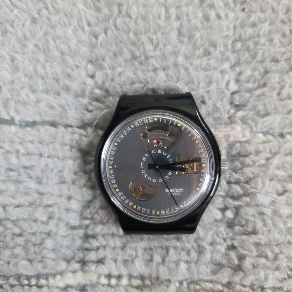 Used Swatch Automatic body black