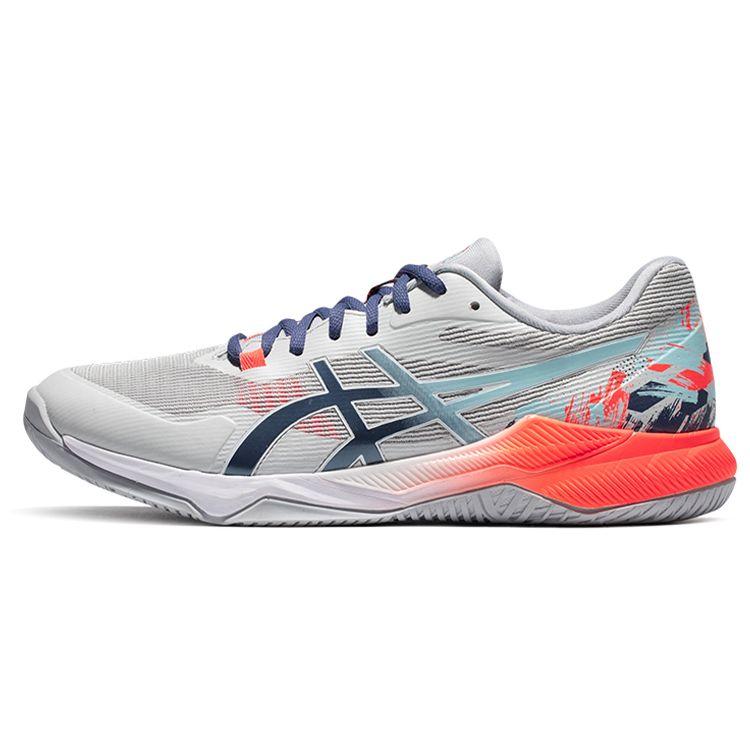 

Asics Gel-Tactic Round Toe Lace-Up Fabric Synthetic Leather Shock Absorbing Durable Breathable Low-Top Running Shoes Men sneaker 1071A072-960 47