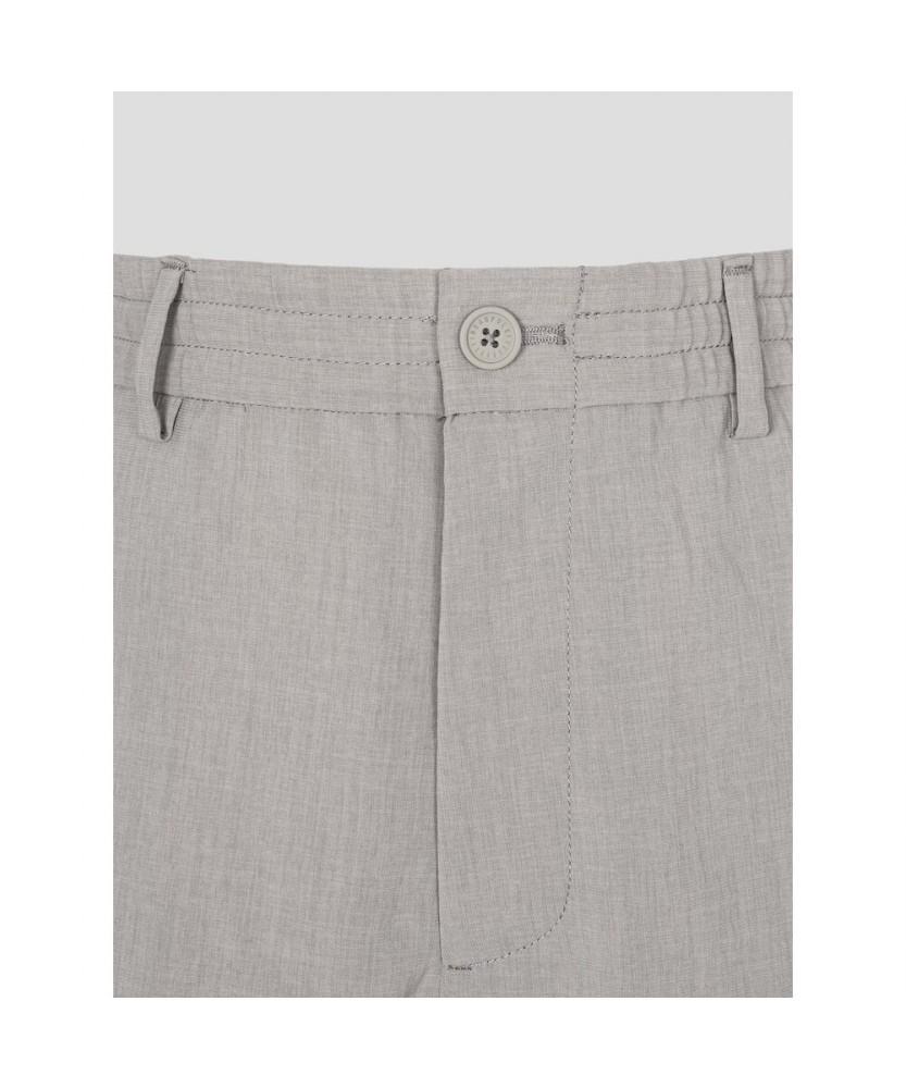 Binpolmen Gentle Tech Half Pants Light Gray