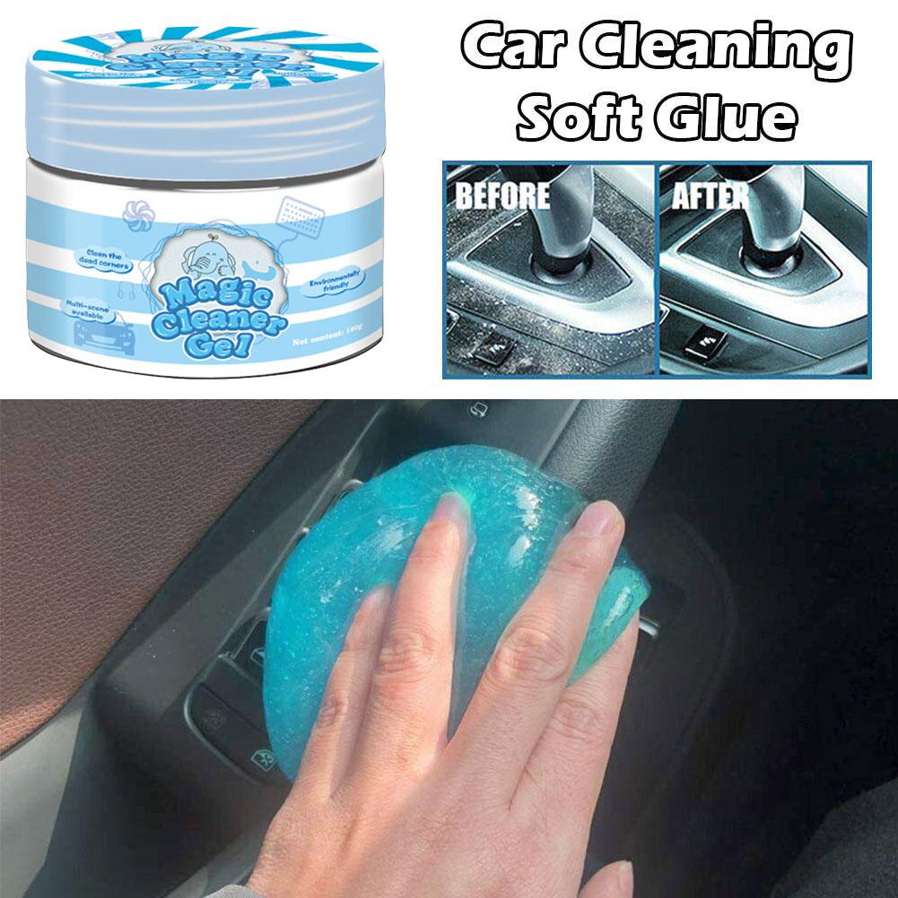 Car Cleaning Gel Universal Detailing Kit Automotive Interior Dirty Car Vent Cleaner Auto Air Dust Slime Detail Removal Crev U7K5