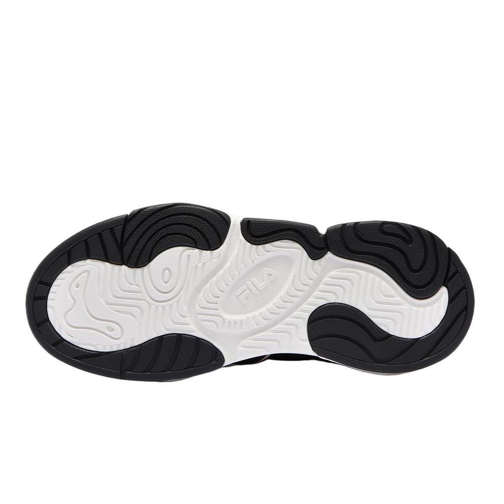 Fila Fusion Windround Dx Skate Shoes Comfortable Versatile Low-Top Women sneaker Black White T12W512315FTA