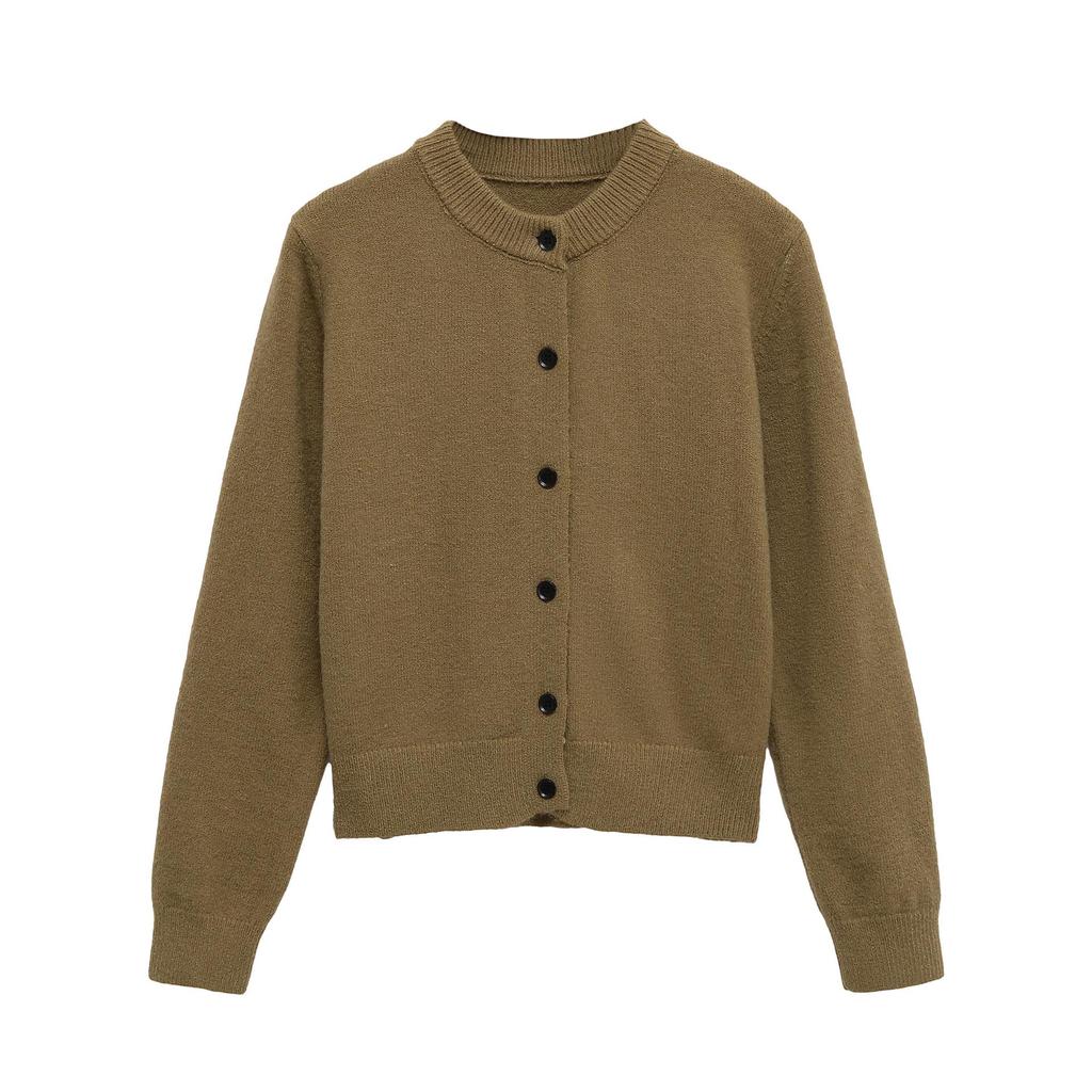 Women's Fashion Fragrance Style Button Cardigan Sweater - Autumn/Winter Top