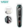New Electric Hair Clipper LCD Digital Display Hair Salon Oil Head Sharp Blade Rechargeable Dual-purpose Men's Electric Hair Clipper Razor
