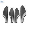 For Honda Civic 11th  ABS Carbon Fiber Texture 4pcs Car Interior Door Armrest Panel Cover Protective Trim
