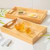 Jingbaodi Bamboo Rectangular Serving Tea Tray