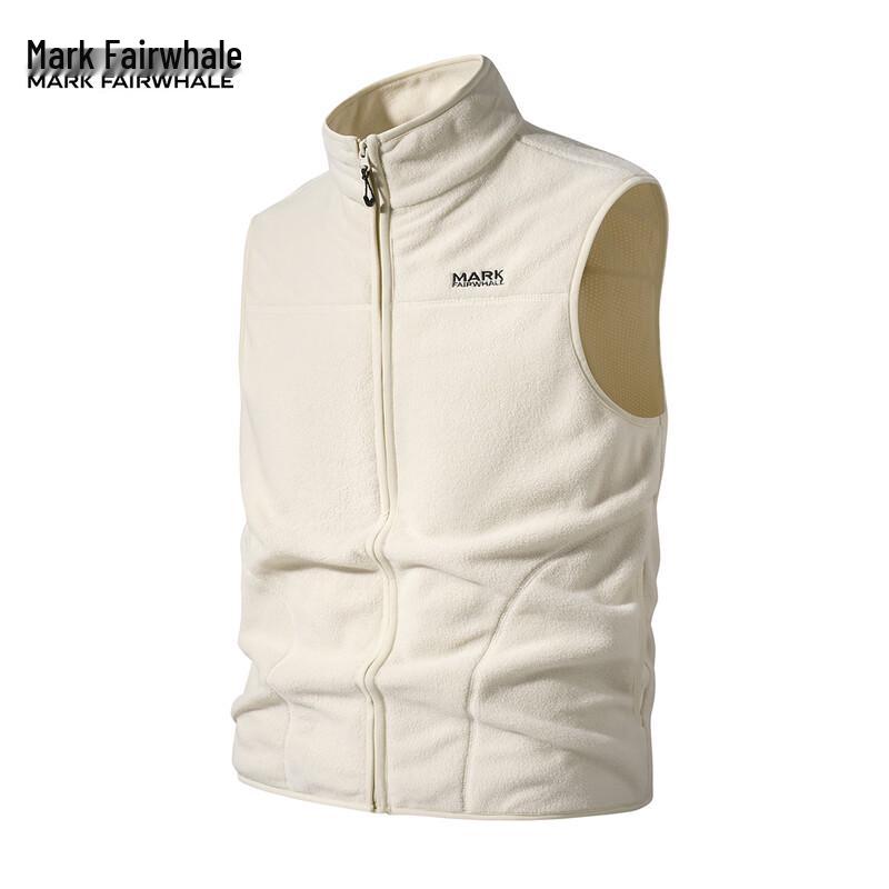 

MARK FAIRWHALE Men s Stand Collar Fleece Vest 2XL