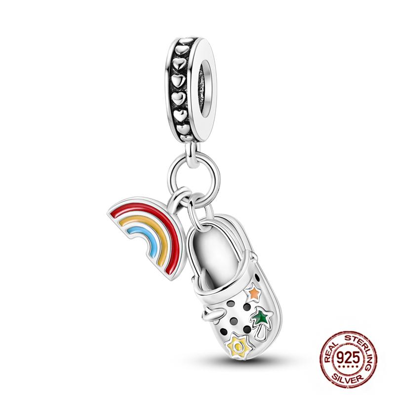 Daily Articles Copper Pink Perfume Charms Camera Dumbbell Smart Watch Beads Fit Original Bracelets Diy Jewelry Gift