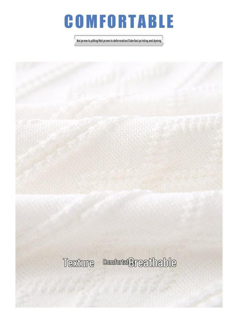 2026 Men's V-Neck Italian Color Block Short Sleeve Polo – Breathable, Trendy, Elastic Jacquard Texture for Summer