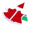 Xmas Goose Outfit Garden Yard Decoration Goose Clothing Costume for 23 Inch Statue with Hat