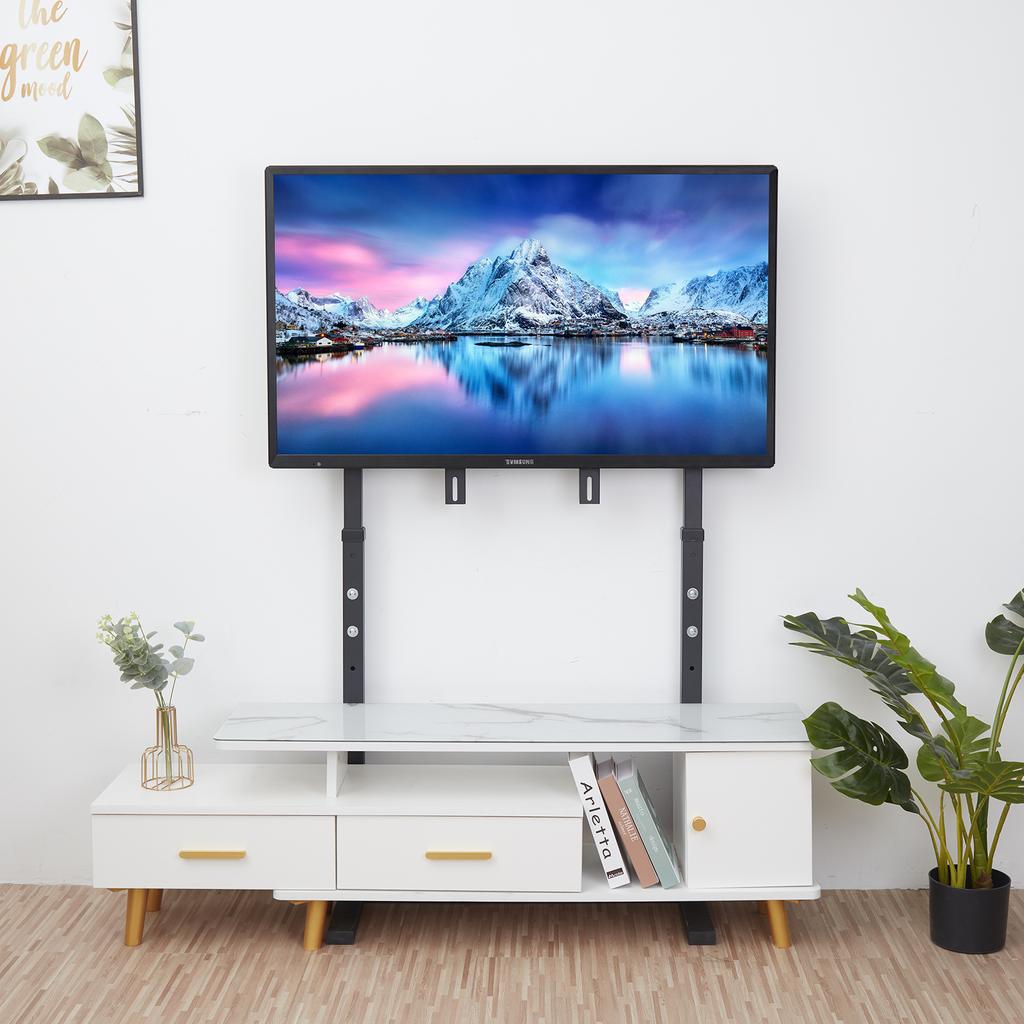Heavy Duty TV Floor Stand High Adjustable Universal for 32-86 Inches