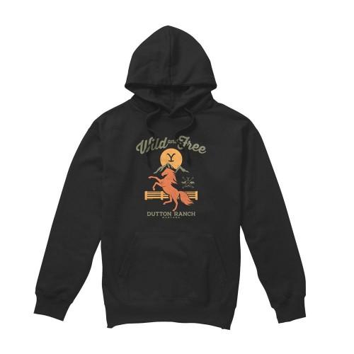 Yellowstone Mens Wild & Free Hoodie