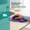 Premium EVA Mouse Pad with Wrist Support Non-Slip Waterproof Mice Mat Ergonomic Multiple Color Mousepad Computer Use