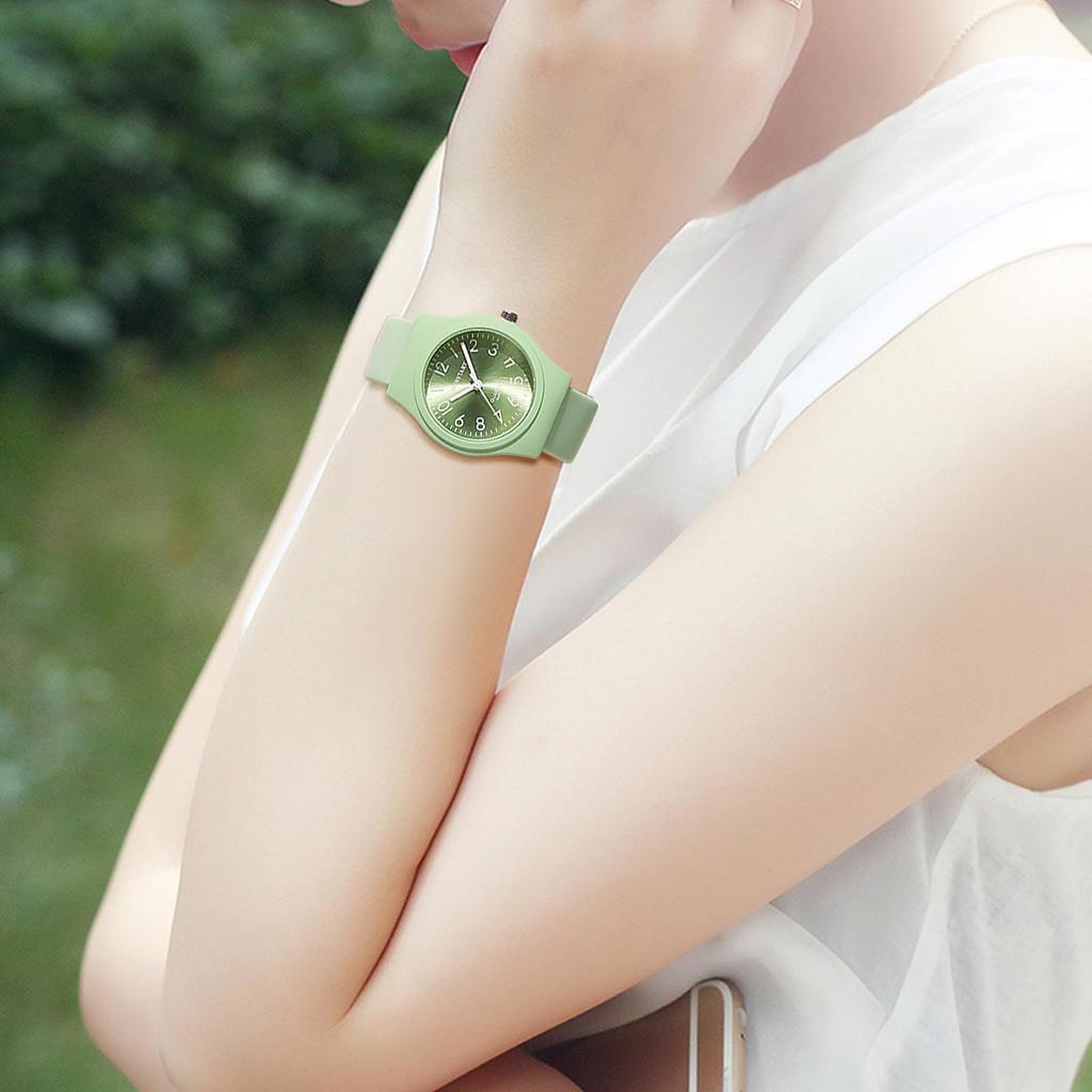 Silicone Watch Women Cute Waterproof Fashion Analog Quartz Watch Accessory - Birthday Christmas Children's Day Gift
