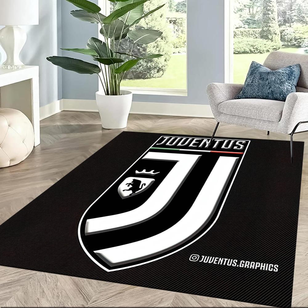 Juventus Floor Rug Office Rug Perfect For Game Room Living Rooms Dormitory Bedrooms Antislip Carpet Decorate Offices Gift For Festivals