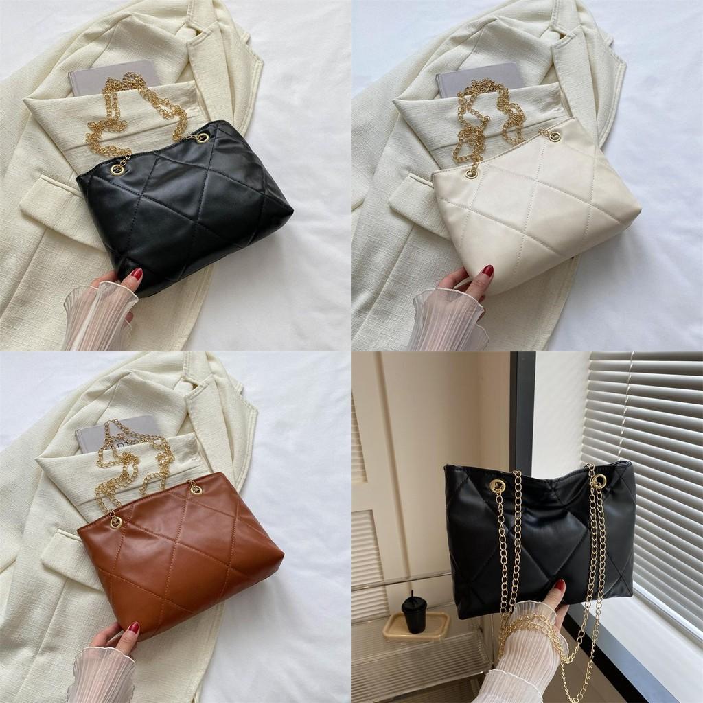 Fashionable Minimalist Tote Bag For Women Stylish Chain Strap Casual Shoulder Purse