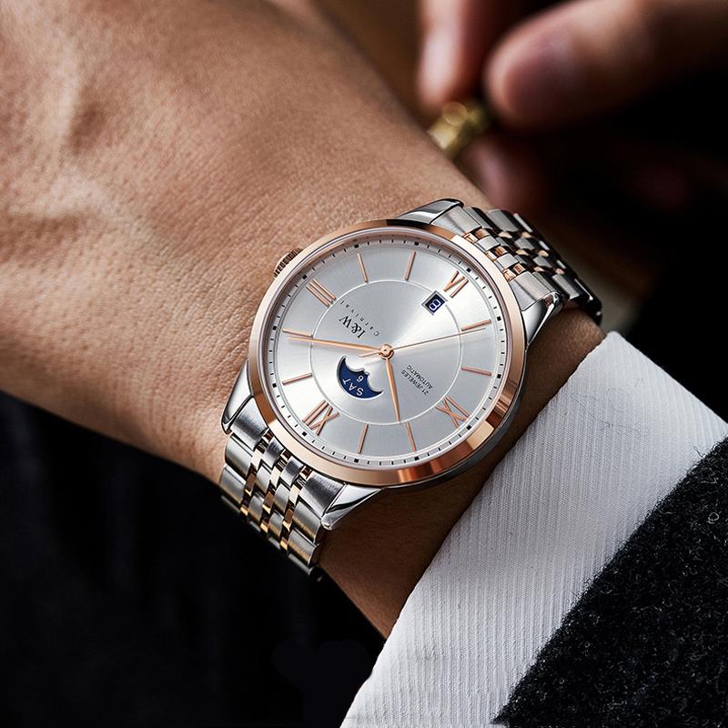 IW Blue Automat Men Watch Japan Miyota Movement Mechanical Waterproof Mens Watches Top Brand Luxury Sapphire Glass Watch Reloj