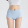 1Pc High-Waisted, Tummy-Control, Hip-Lifting, Shaping Cotton Briefs, Plus Size, Seamless Women's Underwear