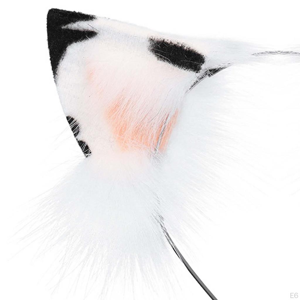 , Headband And Tail, Animal Ears, Costume Accessories, Wolf Ears for Prom, Night Club