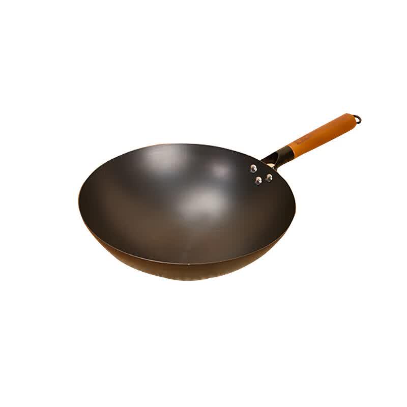 Zhang Xiaoquan 32cm Round-Bottom Iron Wok