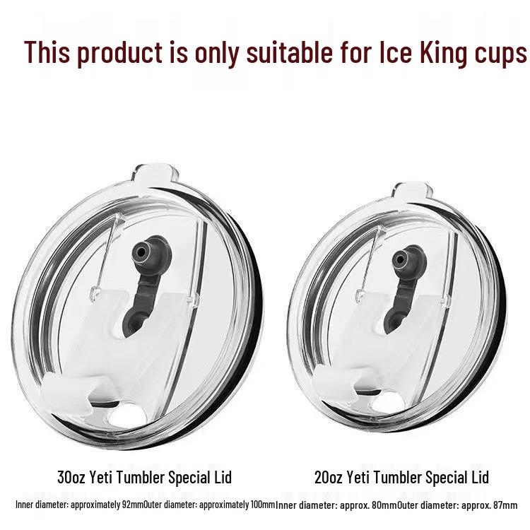 Leak-Proof Universal Lid for Straw, Thermos, Glass, Milk Tea, and Kids' Cups