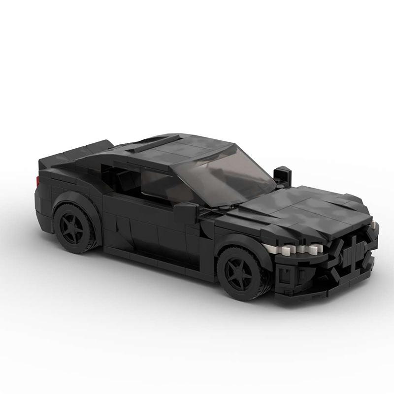 MOC Blocks Compatible with Lego: BMW M4 Model – DIY Small Particle Car Assembly, Classic Creative Desktop Ornament