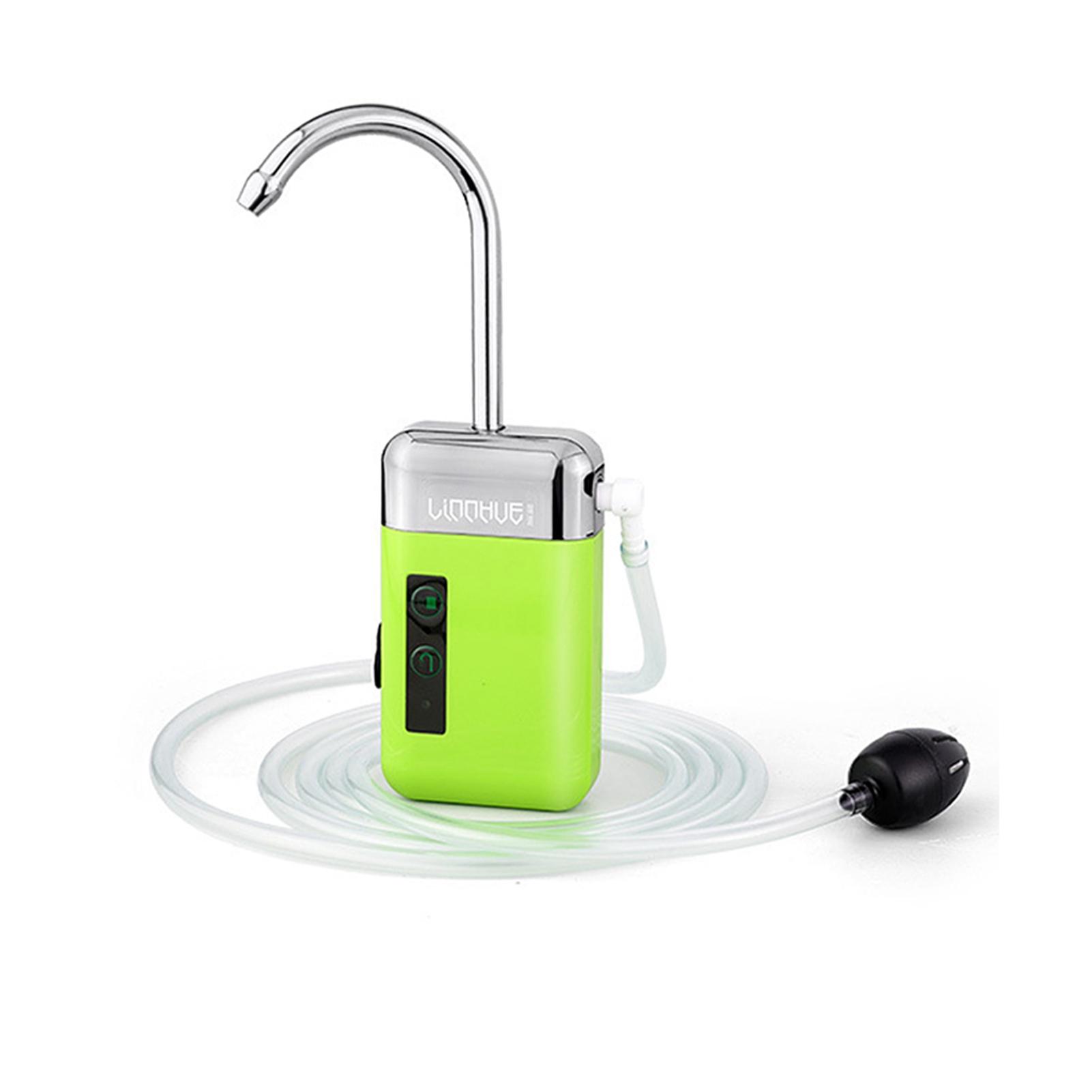 

Automatic Water Pump 3 Modes Automatic Inductive Pumping USB Charging Mini Air Pump зелёный