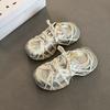 Retro versatile straps old dirty dad shoes autumn and winter fashion mesh girls sports moral training shoes casual shoes