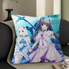 N-Nekopara Anime Cushion Cover Pillow Cover Decor Pillowcase Printed Cushion Case For Couch