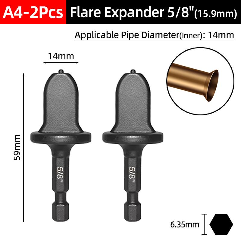 Rozszerzarka do rur Klimatyzator Lodówka Rura miedziana Narzędzie do kielichowania Rozszerzarki do rur Instalacja Naprawa Konserwacja Zestaw narzędzi do przejęcia