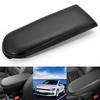 Fits VW Beetle Center Console Armrest Cover Lid Jetta Golf Passat Black Leather