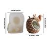 Flexible Silicone Pinecone Planter Mold Crafting Decorative Containers For Resin Cement Candle Handmade Gifts