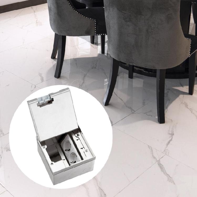 Floor Tank Floor Socket Electrical Outlet Flat Floor Concealed Socket Embedded Flat Thin Floor Plug Socket Enduring