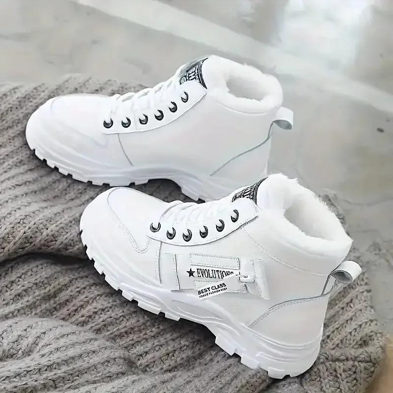 Winter Snow Boots for Women Casual High-top Shoes Warm Womens Sneakers Platform Ankle Boots