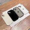 Clear Anti-Fall Case for iPhone16 Pro Max, 15 Plus, 14 Pro, and 13X - Cream Color