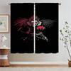 Modern Curtains Ready Anime Curtains for Kitchen Curtain Modern Home Decoration Christmas Blinds Blind Tulle in Kitchen Shades