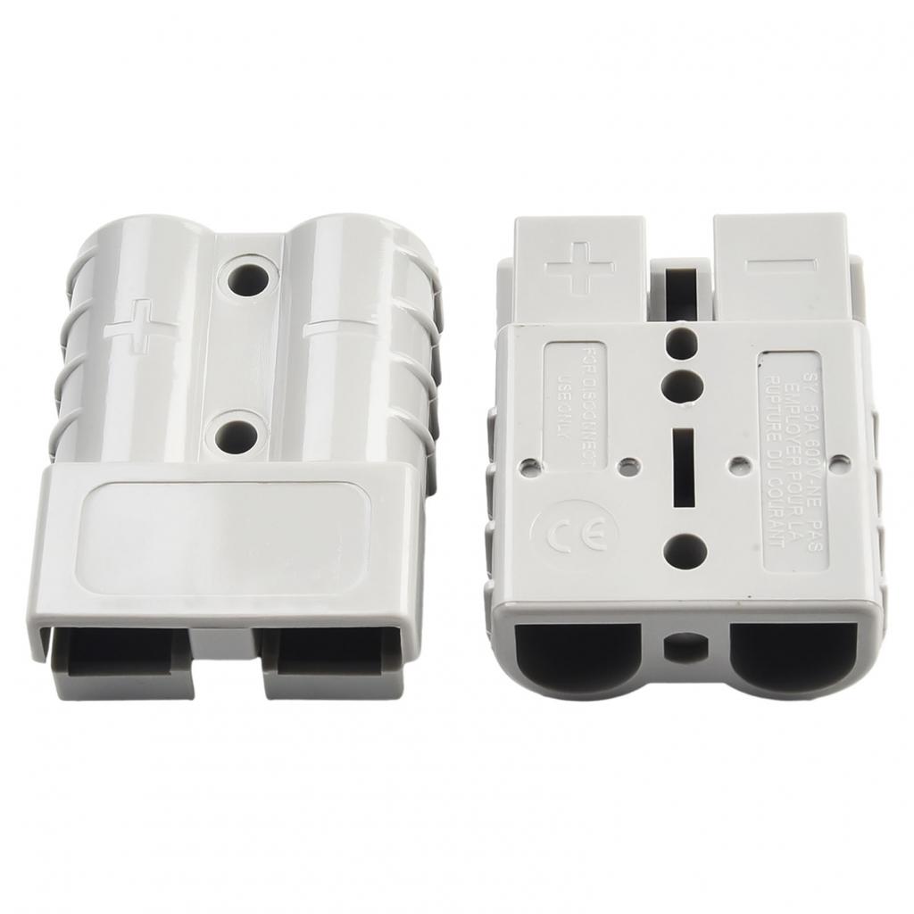 4X 50AMP FOR ANDERSON Plug Cable Terminal Forklift Battery Power Connector