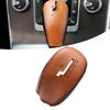 PU Leather Gear Shift Knob Cover Trim for Volvo S60 XC60 V40 V60 2014-2017 Left Hand Drive