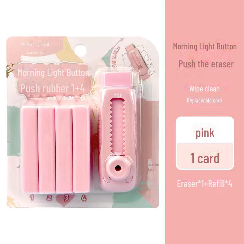 Morning Light Retractable Art Eraser - Smudge-Free, Non-Crumb Pencil Eraser