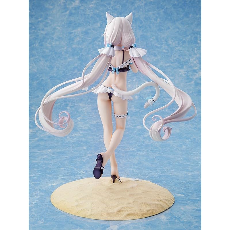 KDcolle Nekopara Vanilla Maid Swimsuit Scale Plastic Painted Complete Figure KK14052 Ver. 1/7