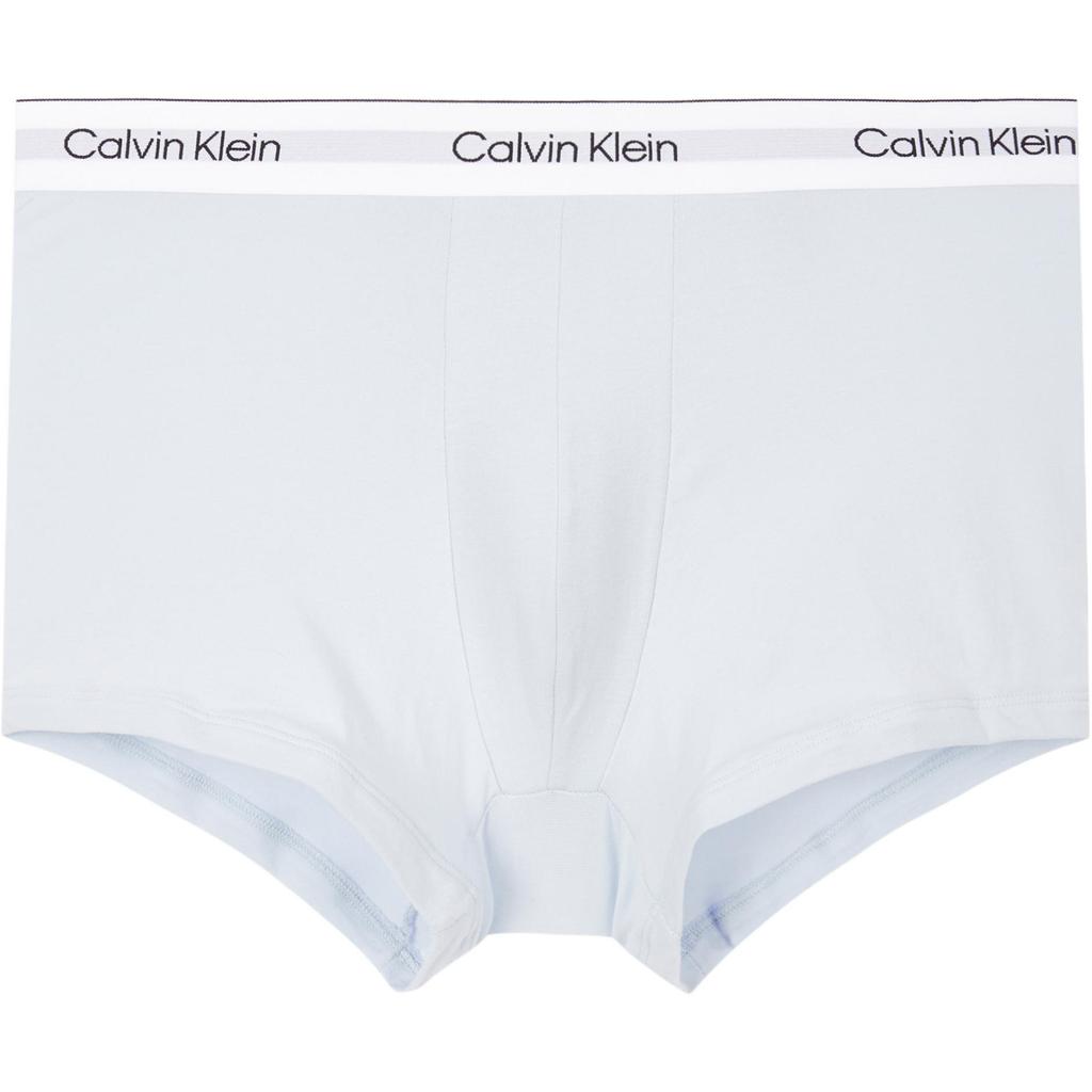 Calvin Klein Letter Print Mid-Rise Comfortable Boxer Briefs 3-Pack Men Underwear NB3963-PSW