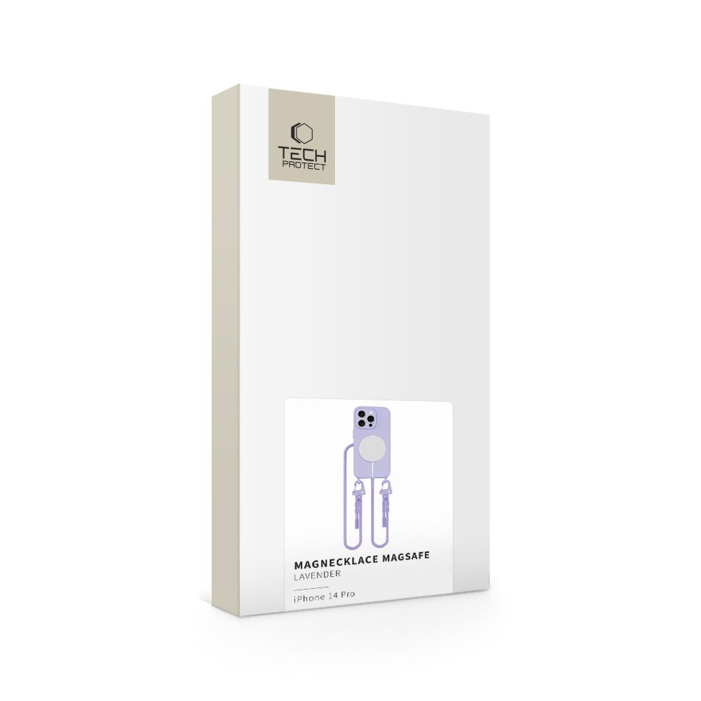 Tech-Protect Magnecklace Magsafe Iphone 14 Pro Lavender