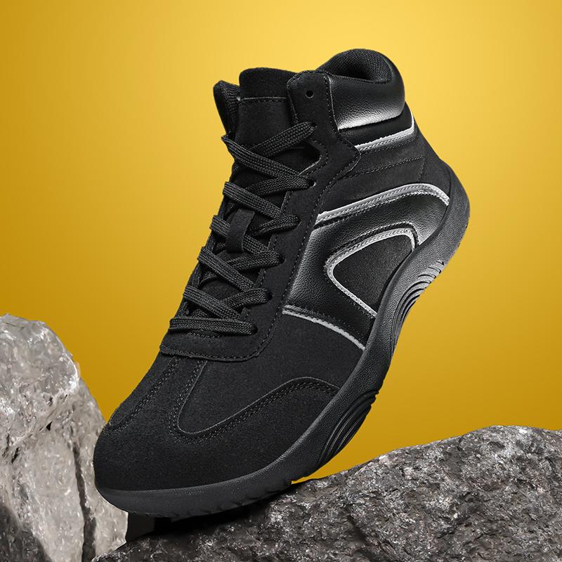 

Autumn and Winter New Men Boots Ankle Casual Shoes For Man Retro Waterproof Non-slip Rubber Outdoor Sneakers Plus Size 36-48 37