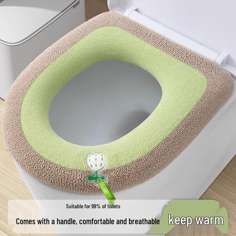Newcomer Special: Universal Plush Toilet Seat Cushion - Winter Thick, All-Season Pad, Save 5 Yuan
