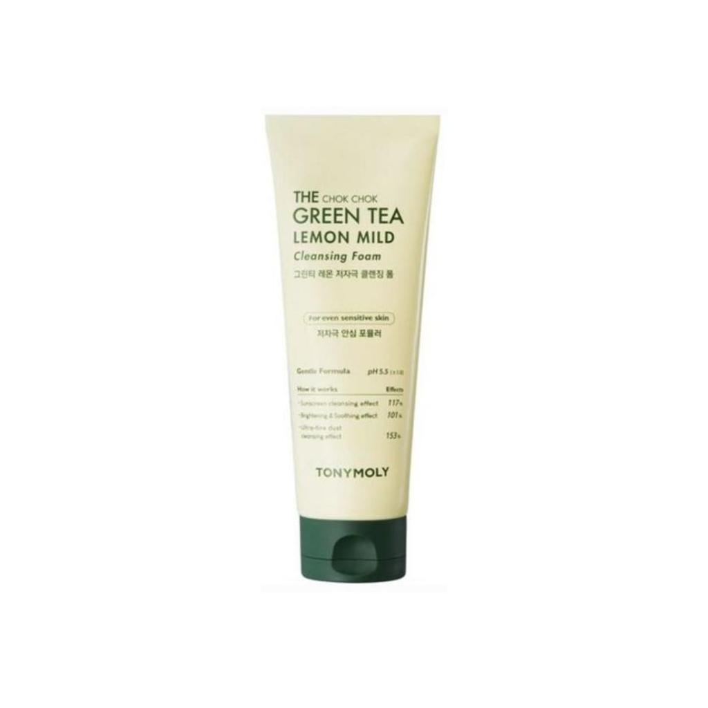 TONYMOLY The Chok Chok Green Tea Lemon Mild Low pH Cleansing Foam 150ml