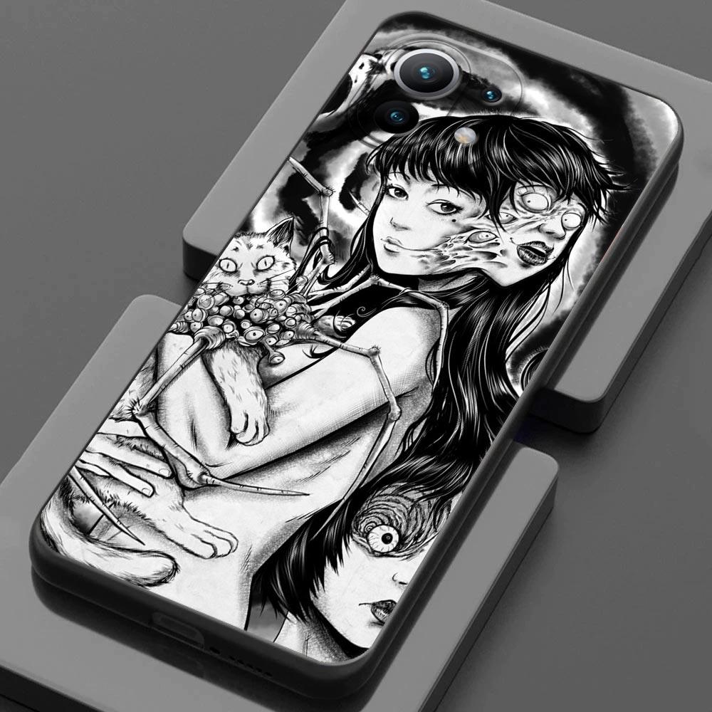 

Чехол для телефона Xiaomi Mi 11 Lite 5G NE 11i 11X 11T 12 Pro Poco F3 X3 GT X4 NFC Pro Чехол японский манга ужас комикс Томи Poco X4 Pro 5G