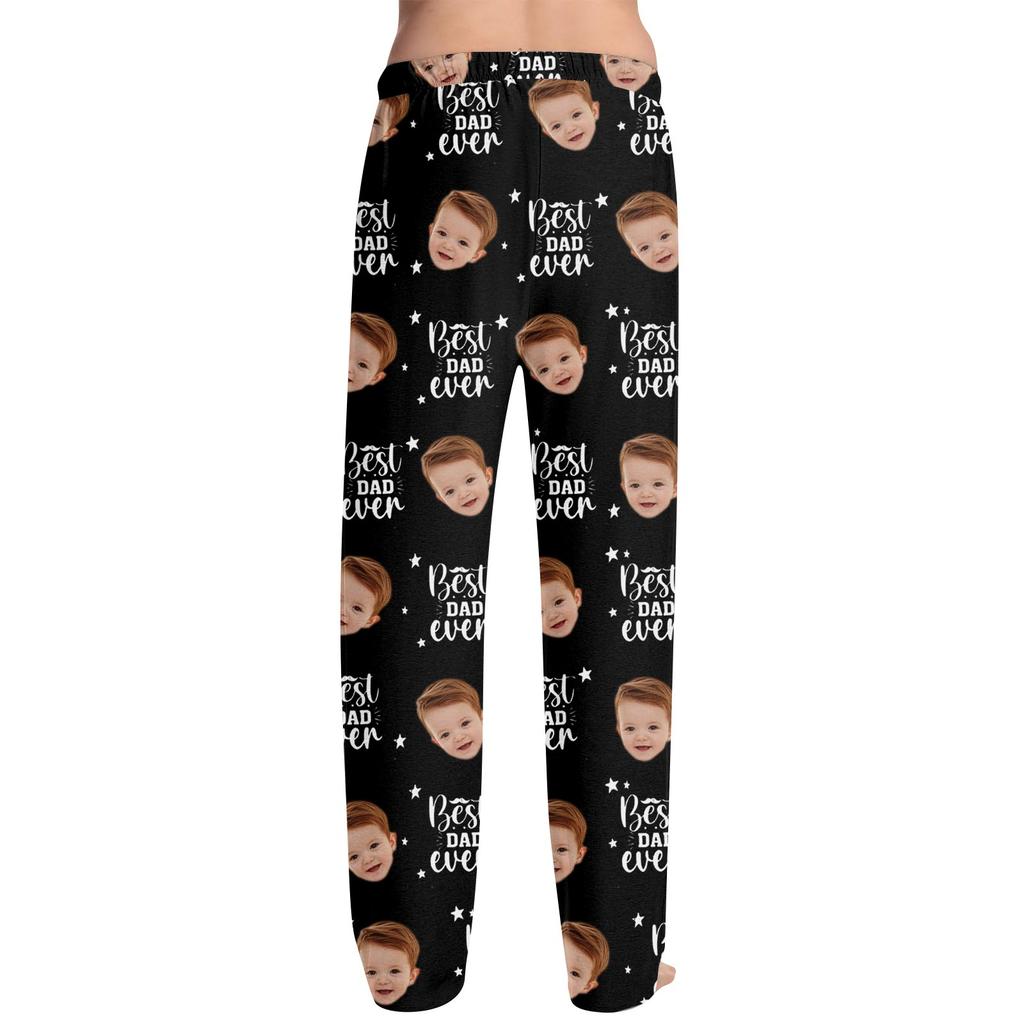Erkekler Allover Baskılı Ev Pantolonu Uyku Pijama Pantolonu Uzun Pantolon Pijama Pantolonu Yoga Pantolonu