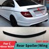 Außenteil hinten Sport Spoiler Flügel Styling Facelift für Mercedes Benz W204 C Klasse 4 Tür 2007–2014 C180 C200 C220 C260