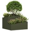Garden Planter Olive Green 60 X 60 X 50 Cm